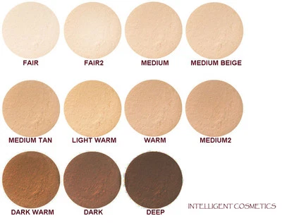 Mineral Foundation Makeup REFILL BAG Bare Pure Natural Minerals Sheer Finish NEW