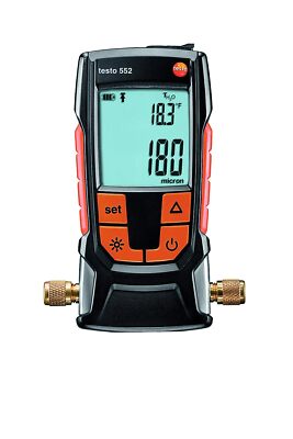 Testo 552 I Digital Vacuum Gauge I Micron Gauge with Bluetooth Support #g