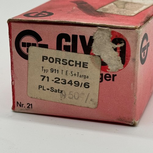 Porsche 911 ROD BEARING SET .50mm GLYCO 71-2349/6 - Picture 2 of 4