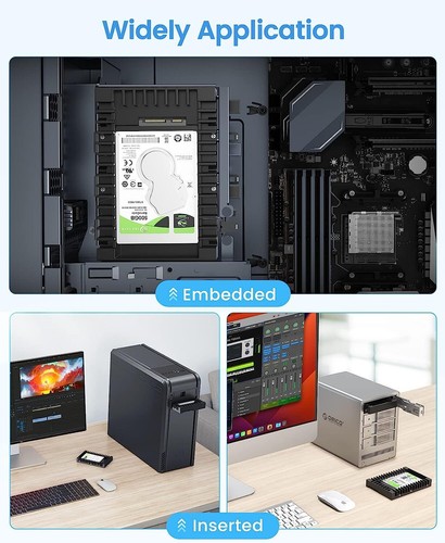 ORICO 5/2/1 Pcs 2.5/3.5'' SATA Hard Drive Adapter Converter For 7-12.5mm HDD SSD - Picture 9 of 14