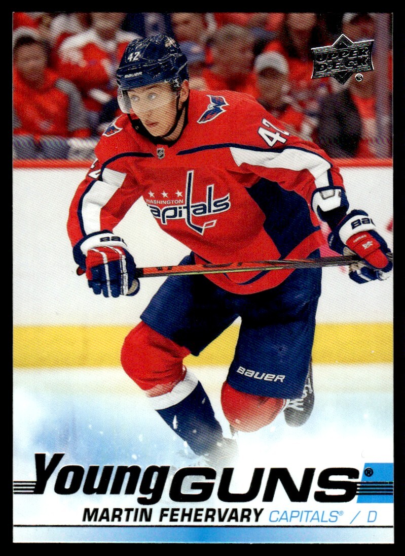 2019-20 Upper Deck Young Guns Martin Fehervary Washington Capitals #236