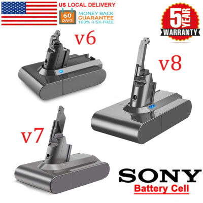 21.6V 6.4Ah Battery For Dyson V6 Animal V7 V8 SV10 Absolute HEPA Vacuum Cleaner