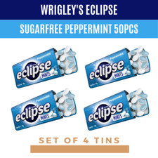 4x Eclipse Mints Breath Wrigleys 35g Peppermi...
