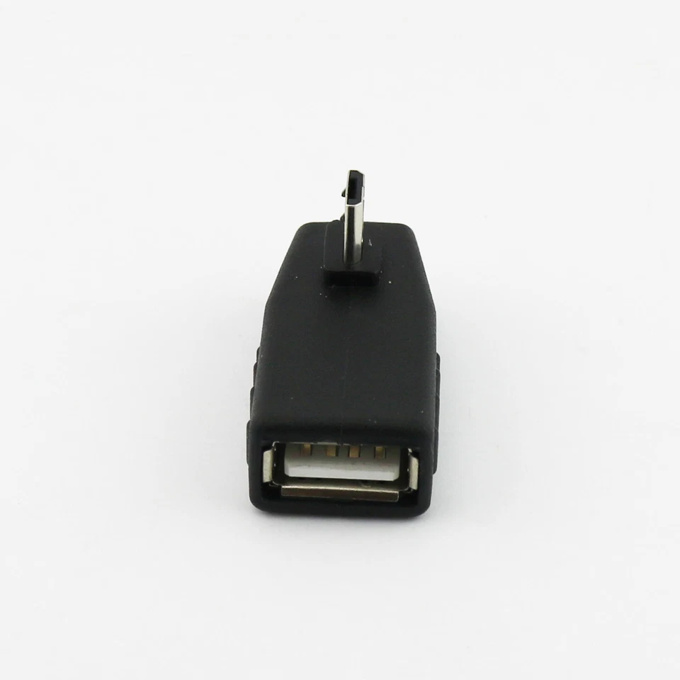1x USB 2.0 A Female To Right Angle Micro 5 Pin Male OTG Host Adapter Connector - Image 4 of 4
