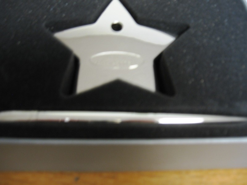 Silver Pen Holder/Stand