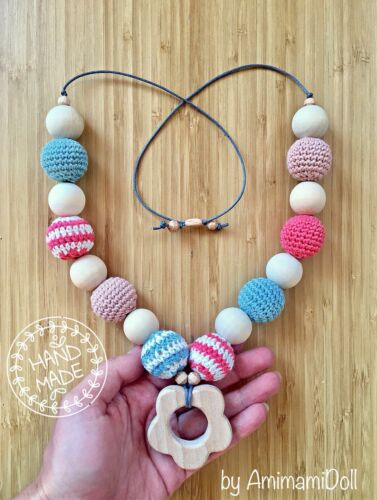 Breastfeeding necklace. HandMade by AmimamiDoll - Picture 1 of 5