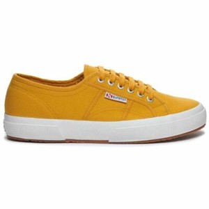 SCARPE SUPERGA UOMO DONNA UNISEX 275 COTU CLASSIC S000010 YELLOW GOLDEN  GIALLO | eBay