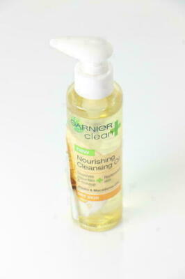 3 PACK Garnier Clean+ Nourishing Cleansing Oil 4.2 oz U11A