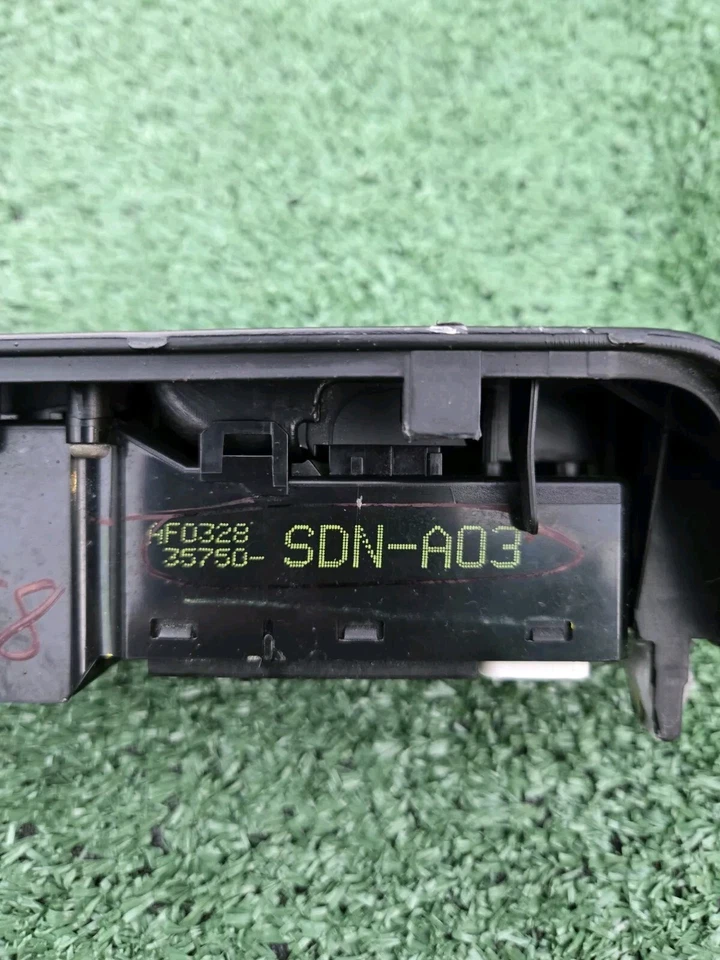 Interruptor maestro de ventana eléctrica Honda Accord 2003-2004 cupé de 2 puertas 03 04 OEM  Foto 4 de 4