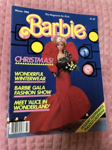 1986 holiday barbie