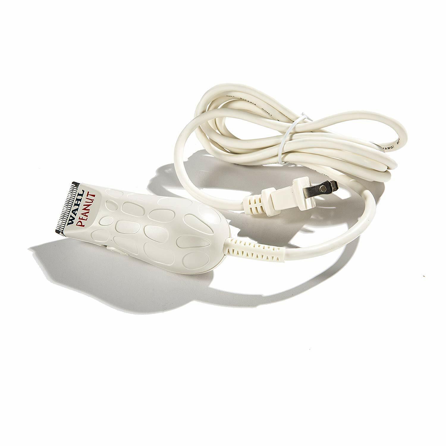 Wahl 8655 Peanut Clipper Trimmer White Corded Trimmer NEW