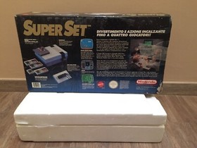 NINTENDO NES SUPER SET PAL ITA BOXATA + SUPER MARIO BROS + TETRIS + WORLD CUP