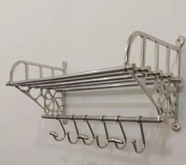 Ganchos para estantes de equipaje montados en la pared para el hogar, perchero, portaequipajes, abrigo Foto 2 de 4