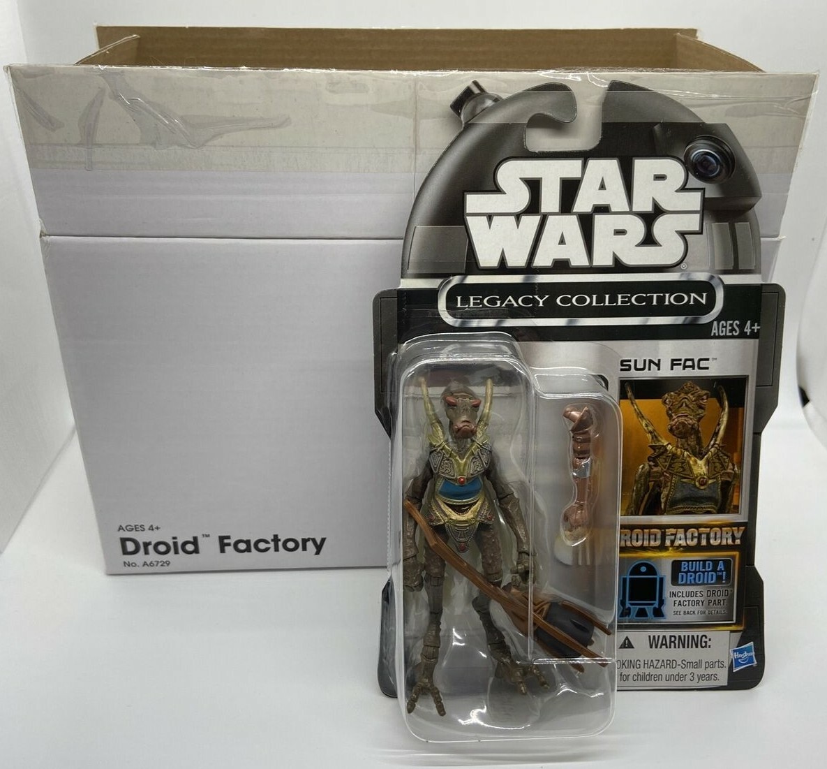 Star Wars Legacy Collection Droid Factory Set Build TC-70 FA-4 Sun