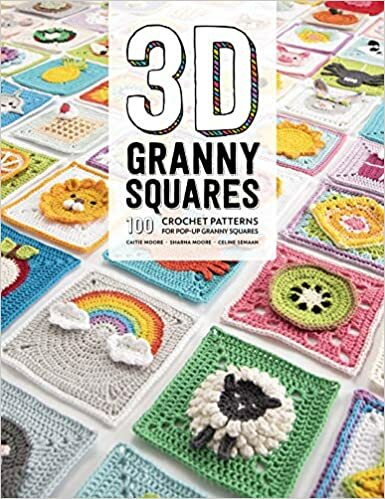 3D Granny Squares: 100 crochet patterns for pop-up granny squares - Image 11
