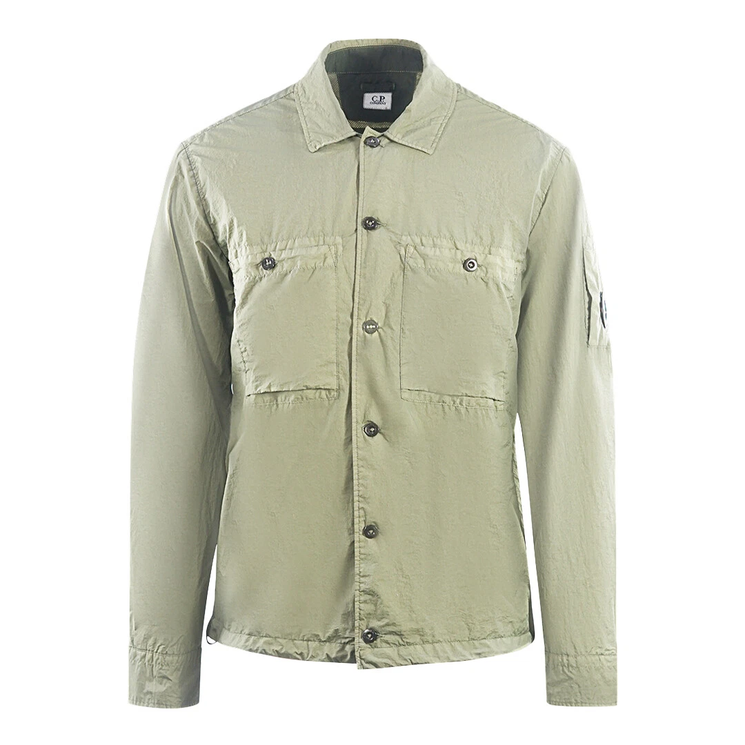 Cp company deals khaki overshirt