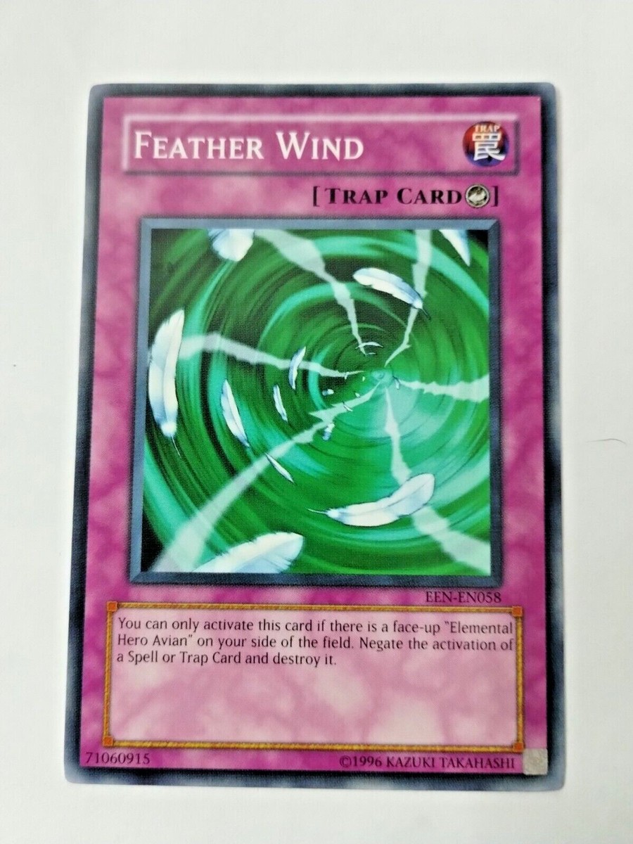Yu-Gi-Oh Feather Wind Elemental Energy EEN-EN058 Unlimited Common
