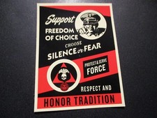 SHEPARD FAIREY Obey Giant Sticker 5.5