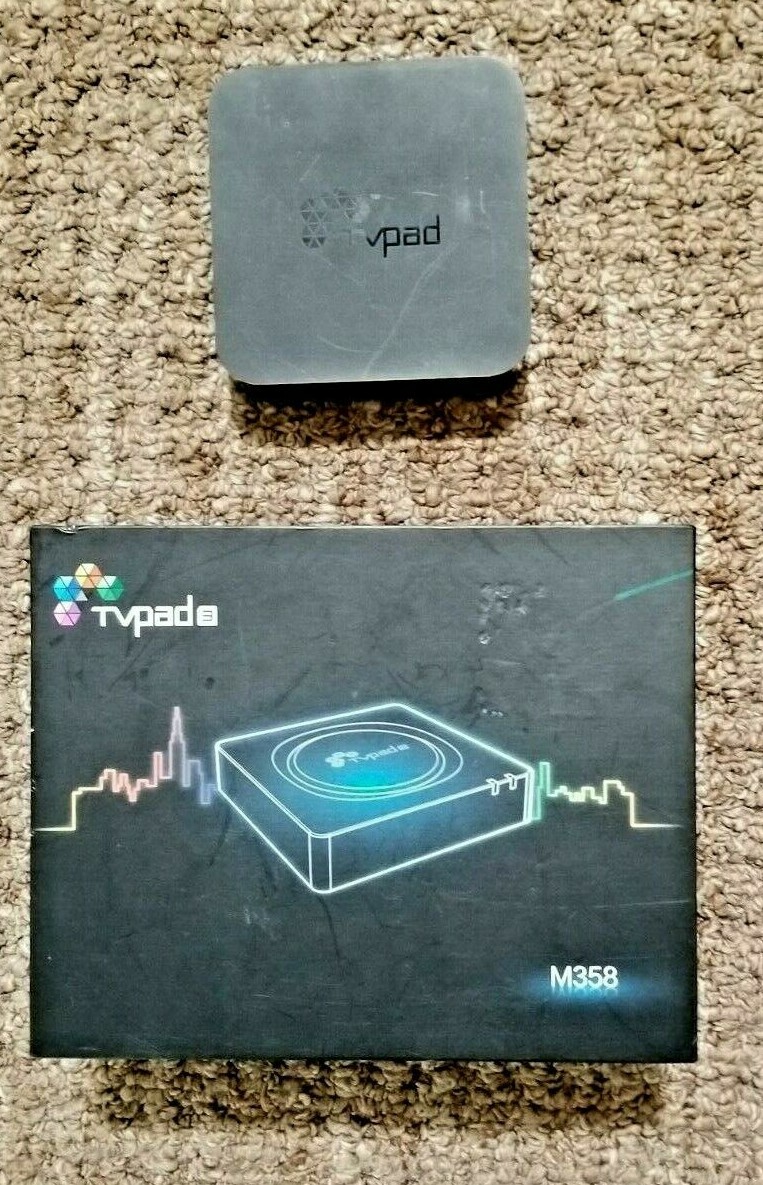 TVPAD 3 Model M358, Streaming TV Box, in Original Retail Box