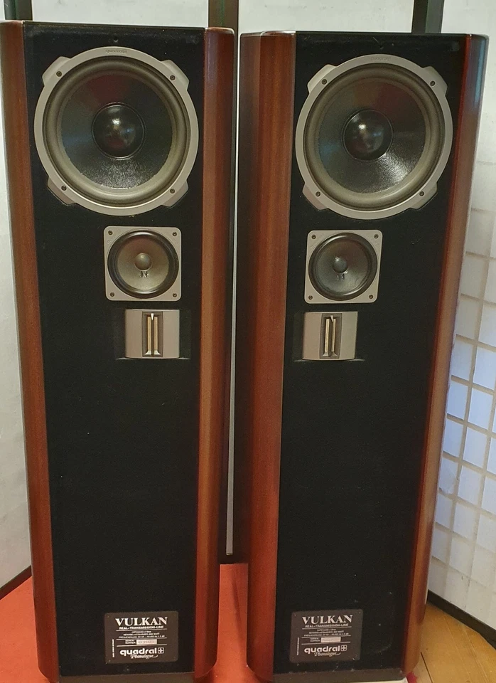 1 Paar Quadral Vulkan MK IV  in Mahagoni - Bild 2 von 4