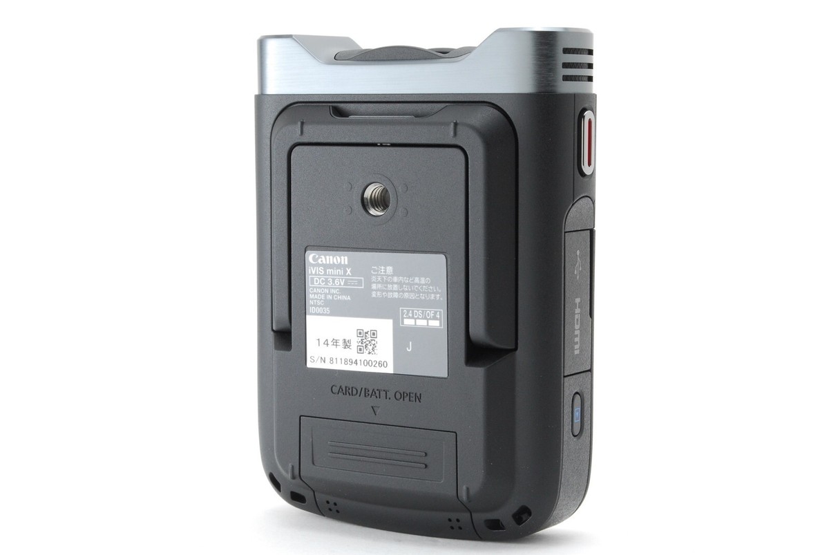 Top MINT w/ Box] Canon iVIS mini X Digital Video Camera 12.8