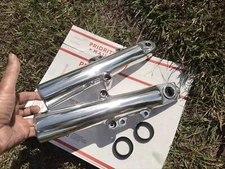 Harley Touring  49MM 2014-2023 POLISHED Lower Slider Fork Legs & SEALS OUTRIGHT