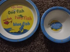 Dr Suess Plate And Bowl 2021