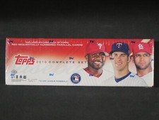 2010 TOPPS BASEBALL FACTORY SEALED COMPLETE SET + 5-CARD RED PARALLEL PACK