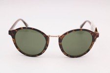 Le Specs Paradox Tortoise/Green Round Lsp1802437 Sunglasses 51-21-145