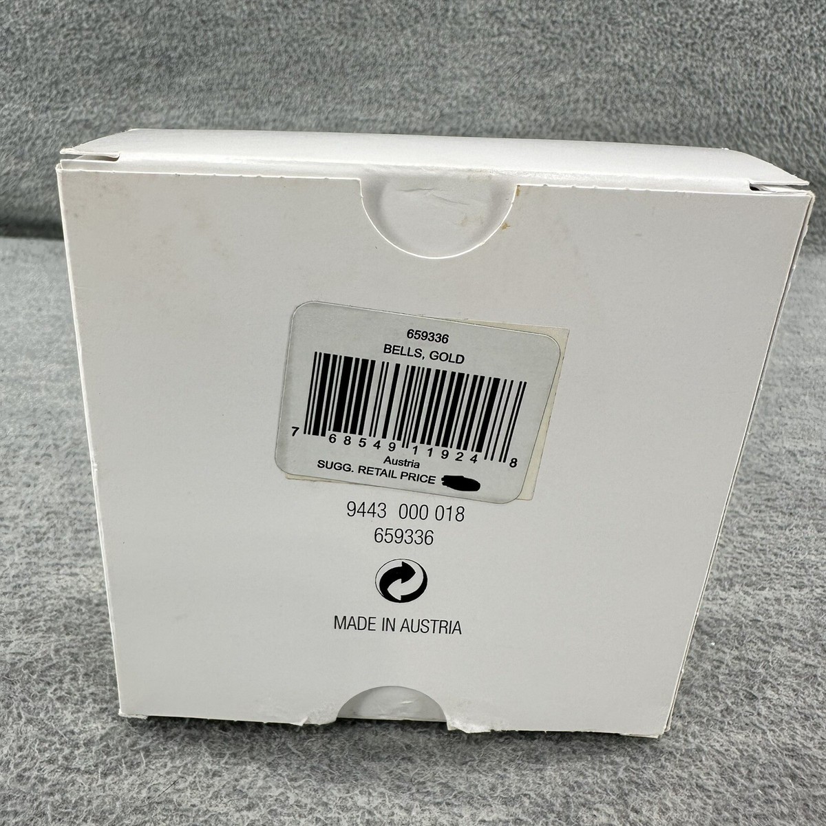 SWAROVSKI Figurine Crystal Memories 659336 Wedding Bells w/ Box