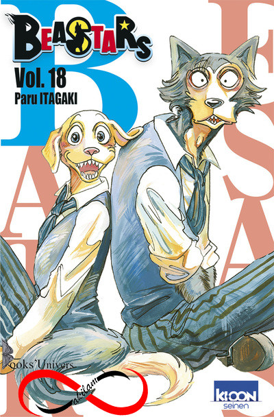 Ki-Oon Gris Beastars T17 - Paru Itagaki - Poche - Manga - Image 2
