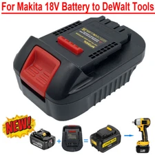 Adapter For Makita 18V Li-Ion Battery Convert to DeWalt 18V Battery Tool Adaptor