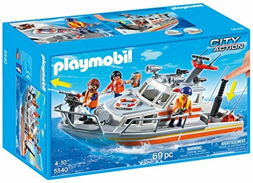 playmobil city action boat