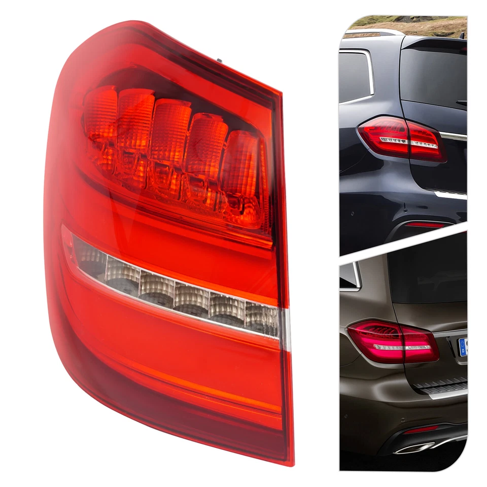 Left Outer Tail Light for 2017-2019 Mercedes-Benz GLS450 GLS550 GLS63 AMG Foto 2 de 4
