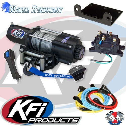 KFI 4500lb Winch Kit for John Deere Gator XUV 550 560 590 590-S4 - Picture 5 of 9