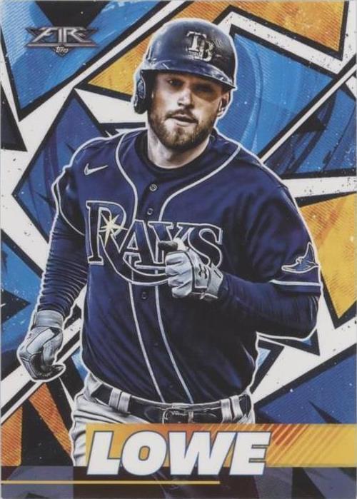 2021 Topps Fire - Brandon Lowe #185 - 1 of 1