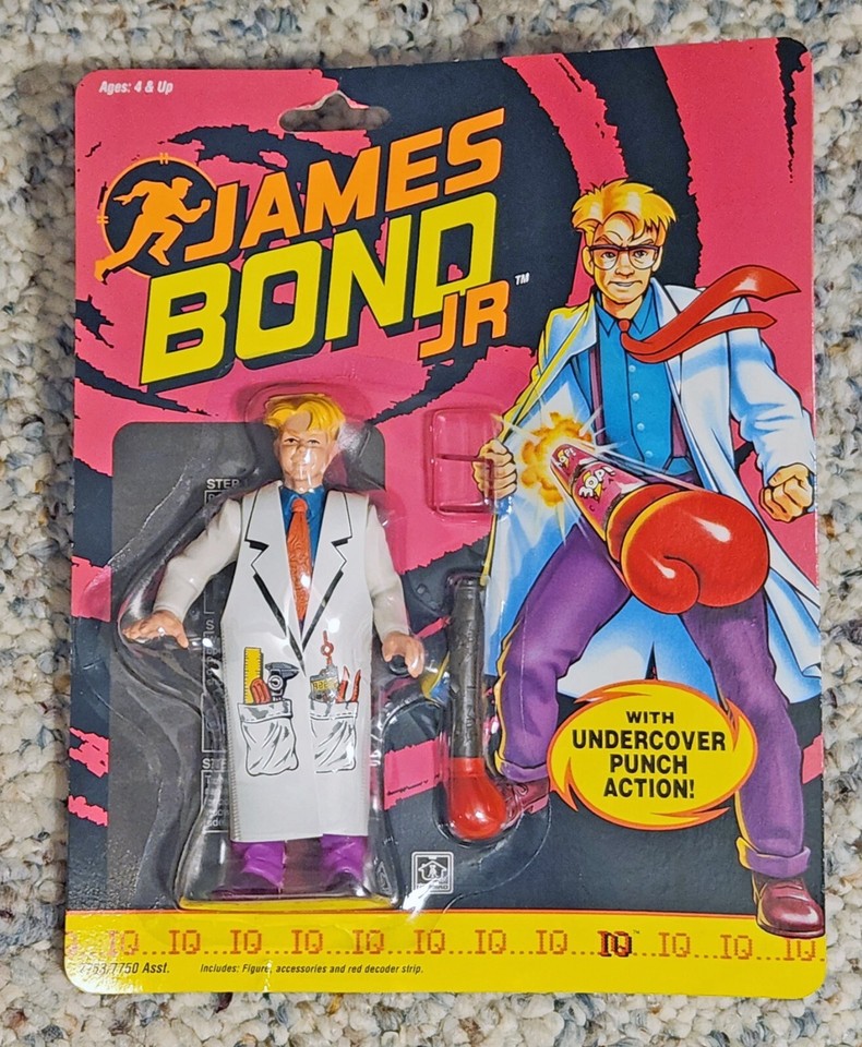 Hasbro Jr. Collection 91 Hasbro James Bond Jr COMPLETE SET of Figures, Vehicles and Hot Shot ...