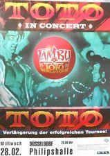 TOTO  1995  DÜSSELDORF - orig. Concert Poster - Konzert Plakat - DIN A1