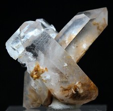 CLEAR QUARTZ Crystal Cluster Mineral Specimen COLEMAN MINE ARKANSAS RARE