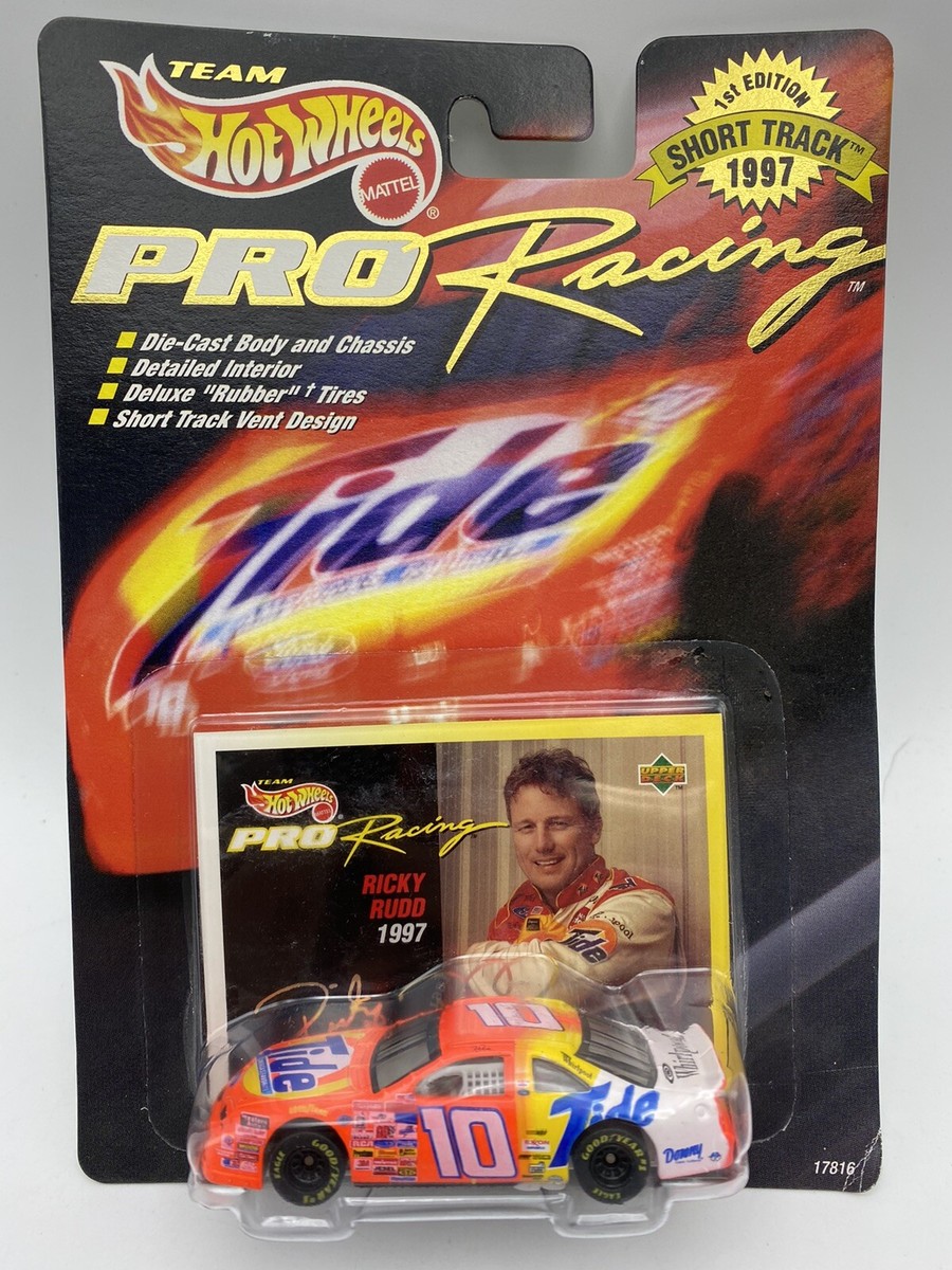 Hot Wheels Pro Racing 1997 NASCAR #10 Ricky Rudd SHORT TRACK