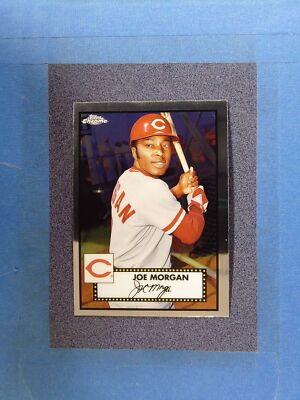2021 Topps Chrome JOE MORGAN #657 Cincinnati Reds @CT25 | eBay