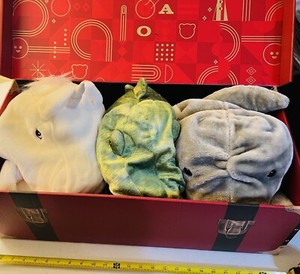FAO Schwarz Dress Up Capes Dragon Unicorn Shark Costume Set w/ Storage Trunk