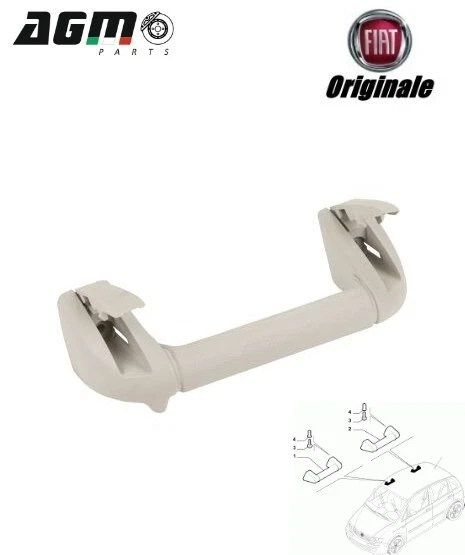 MANIGLIA APPIGLIO POSTERIORE SX - DX ORIGINALE FIAT IDEA PUNTO 2 