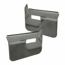 Coverlay 18-27F-MGR Pair Medium Gray Replacement Door Panels For 90-94 Chevy GMC
