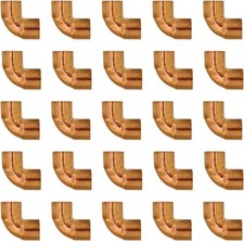 Ironwerks Designs 90 Degree C X C Sweat Connection Copper Short Radius Elbow,...