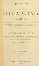 1879 FULTON County Illinois IL, History & Genealogy, Ancestry Family DVD CD B33