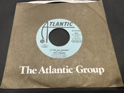 Phil Collins / In the air tonight / In the air tonight / Promo / VG / Hear