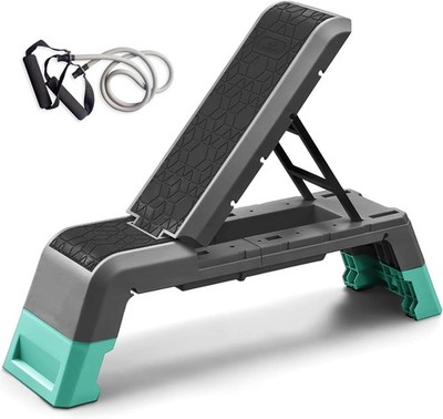 leikefitness Exercise Step Platform Multifunctional Aerobic Deck