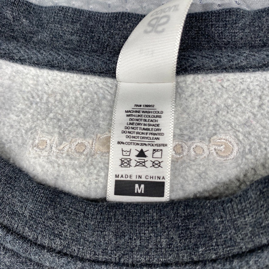 GOOGLE CLOUD Pullover Logo Gray Mens Medium M - image 4