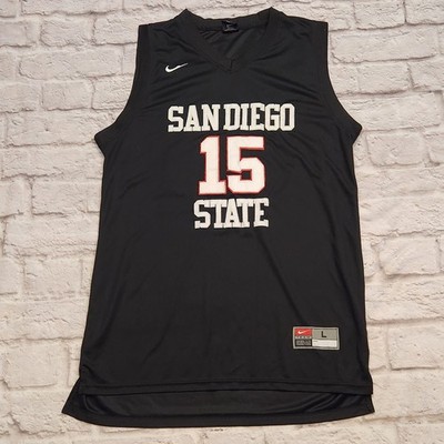 Kawhi Leonard Nike #15 San Diego State NCAA Basketball Jersey Size